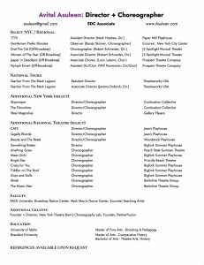 Avital Asuleen Director Resume 2026